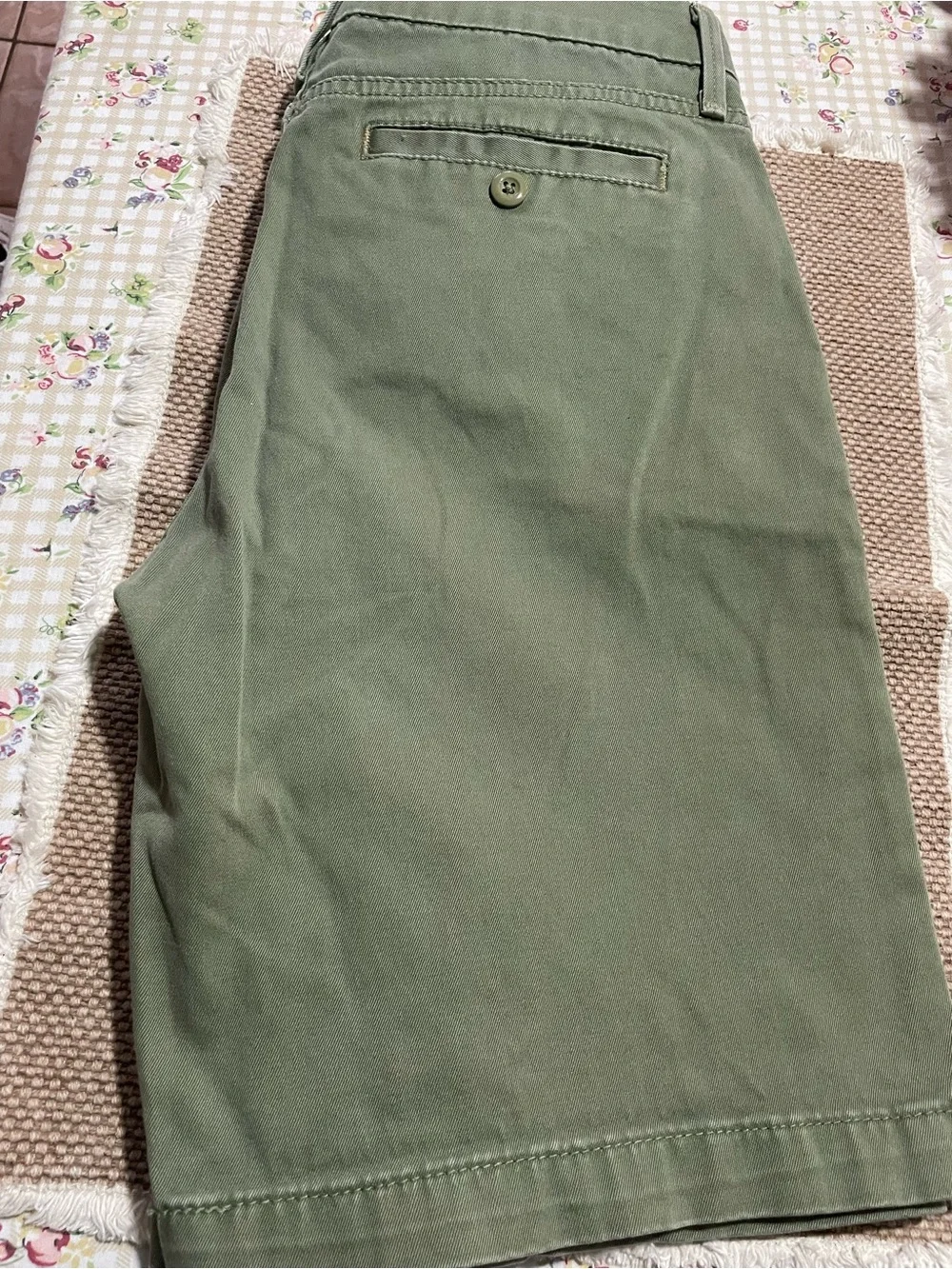 Levi's Olive Green Chino Shorts